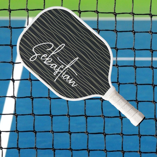 Personalized Name Patterned Pickleball Paddle (Creator Uploaded)