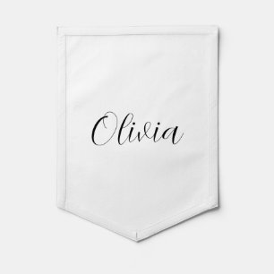 Personalized Name Pennant Party Banner