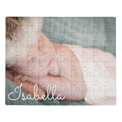 Personalized Name  Photo Jigsaw Puzzle