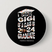 Personalized Name Photo Proud Gigi 2024 Graduate