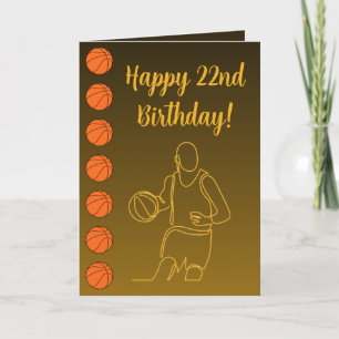 Personalized Name Photo Sentiment Sport Basketball Card