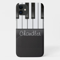Personalized NAME Pianist Piano Keys Music Teacher