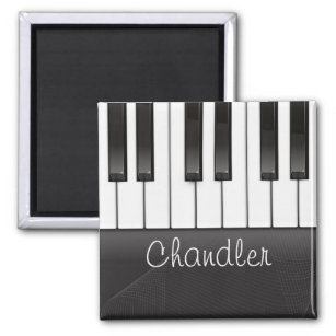 Personalized NAME Pianist Piano Keys Music Teacher Magnet