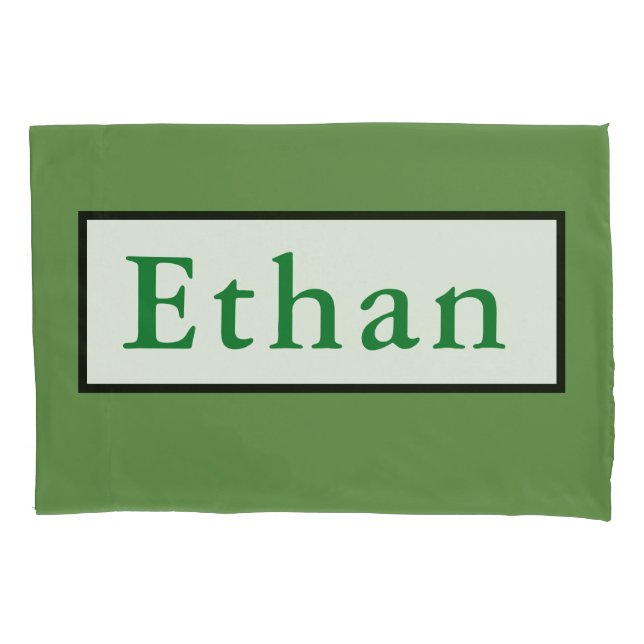 Personalized Name Pillowcases (Front-Left)