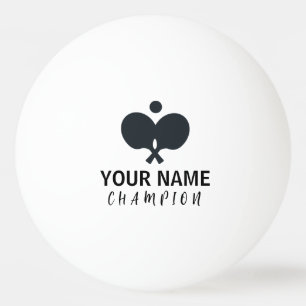 Personalized Name  Ping Pong Ball