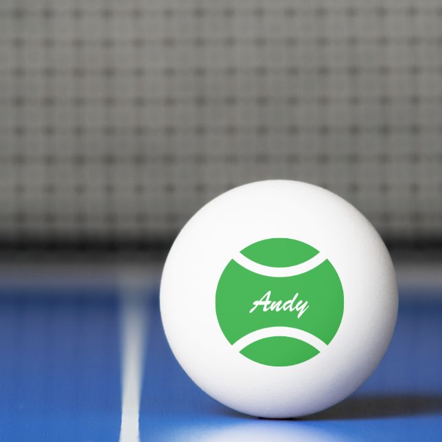 Personalized name ping pong table tennis balls (Net)