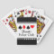 Personalized name poker playing cards