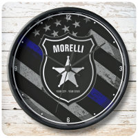 Personalized NAME Police Officer Sheriff Cop Flag