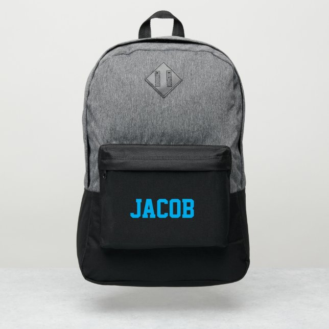 Personalized NAME Port Authority® Backpack (Front)
