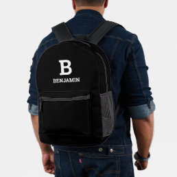 Personalized Name Printed Backpack