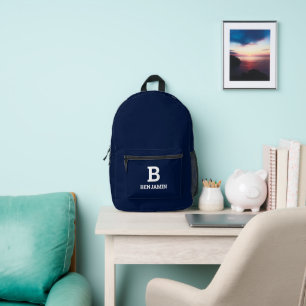 Personalized Name Printed Backpack