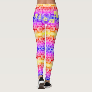 Personalized Name Rainbow Leggings