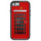 Personalized Name Red Telephone Box iPhone 6 case