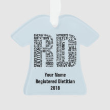 Personalized Name Registered Dietitian RD