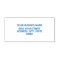 Personalized Name Return Address Self-inking Stamp
