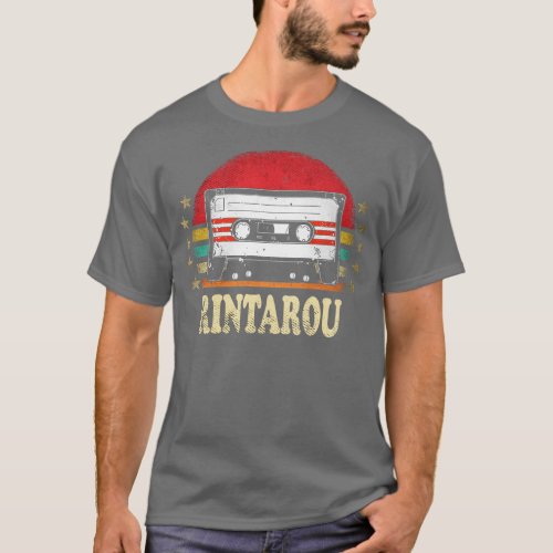 Personalized Name Rintarou Vintage Style Cassette  T_Shirt