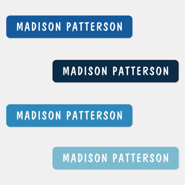 Personalized Name School Home Work Essentials Labels (Group)