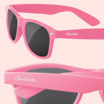 Personalized Name Script Text Sunglasses