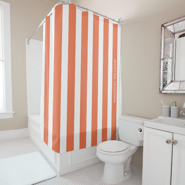 Personalized Name Shower Curtain (In Situ)