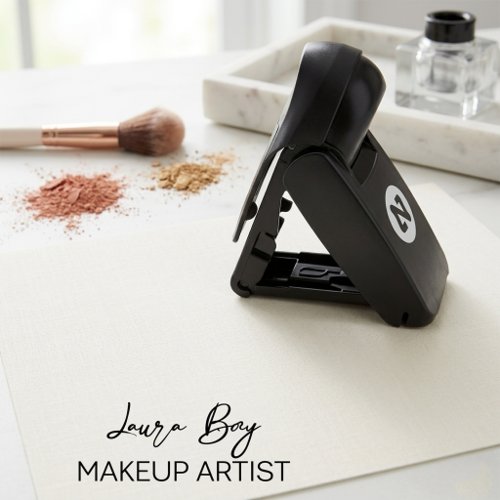 Personalized name signature script pocket stamp