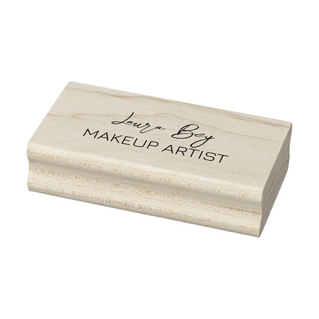 Personalized name signature script rubber stamp (Stamp)