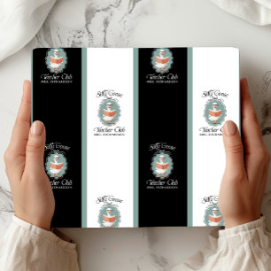 Personalized Name Silly Goose Teacher Club Wrapping Paper