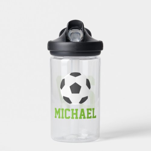 Personalized Name Soccer Jersey  Water Bottle