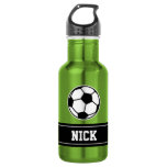 Personalized name soccer sports water bottle Personalized name soccer sports water bottle
