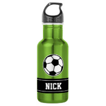 Personalized name soccer sports water bottle Personalized name soccer sports water bottle