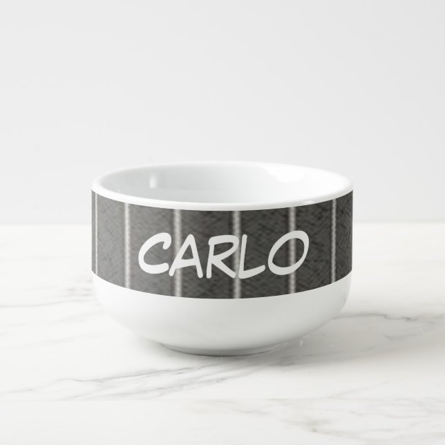 Personalized Name Soup Mug (Front)