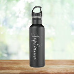 Personalized Name Special Event or Wedding Party Stainless Steel Water Bottle<br><div class="desc">Customize with your name or add photos and other text. Choose the color water bottle that best suits your event!</div>