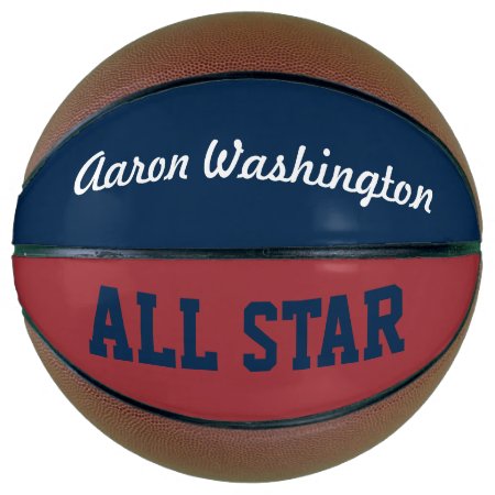 Personalized Name Sports Basketball Gift