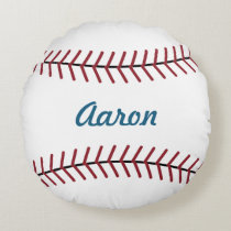 Personalized Name Sports Kids Baseball Pillow