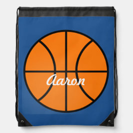 Personalized Name Sports Kids Basketball Backpack