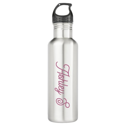 PERSONALIZED NAME STAINLESS STEEL WATER BOTTLE