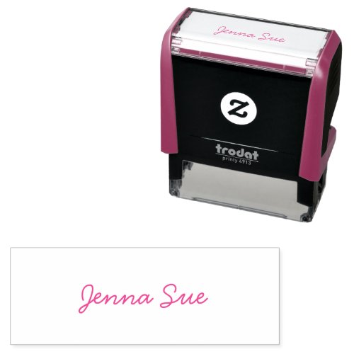 Personalized Name Stamp Self Inking Signature