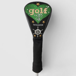 Personalized Name & Starfish Golf Way of Life Head Cover