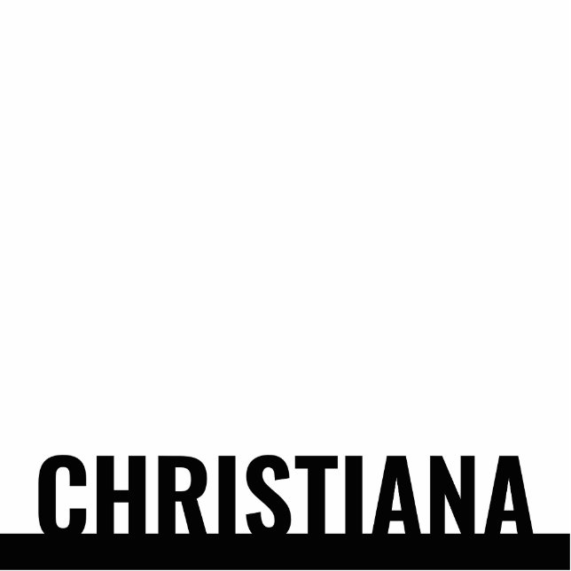 Personalized Name Statue | Your Name Statue (Front)