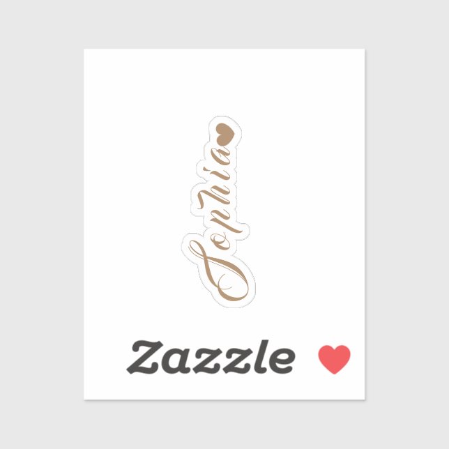 Personalized name  sticker (Sheet)