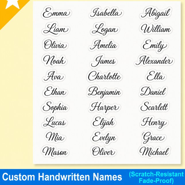Personalized Name Sticker – Elegant Calligraphy Tr (name sticker
custom name
personalized sticker
calligraphy sticker
elegant name
script font
minimalis)