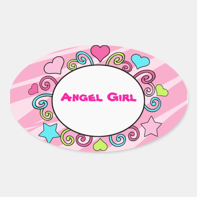 Personalized Name Stickers for Kids (Front)