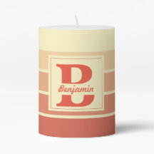 Personalized Name Striped Pattern Custom Gift