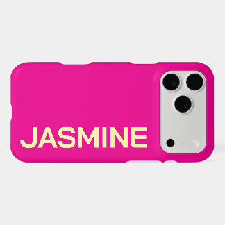 Personalized Name Stylish Minimal Monogram Modern iPhone 17 Pro Max Case