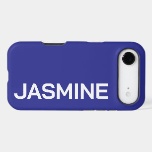 Personalized Name Stylish Minimal Monogram Modern iPhone 17 Air Case
