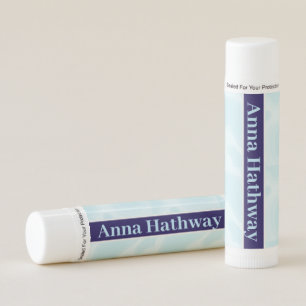 Personalized Name Stylish Wedding Bridesmaid Gift  Lip Balm