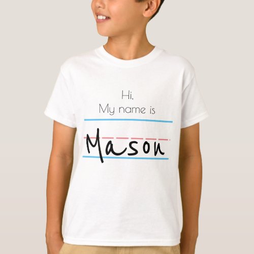 Personalized Name T_Shirt