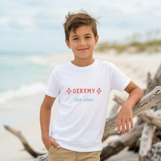 Personalized Name T-Shirt for Teens Unisex