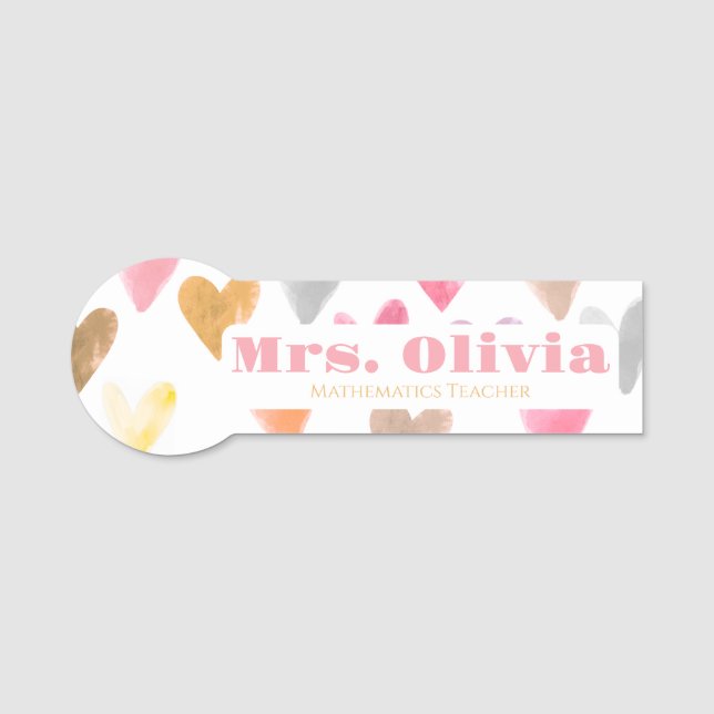 Personalized Name Tag (Front)
