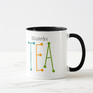 Personalized Name "TEA" Mug