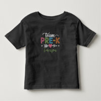Personalized Name Team Pre-K PreSchool Teacher